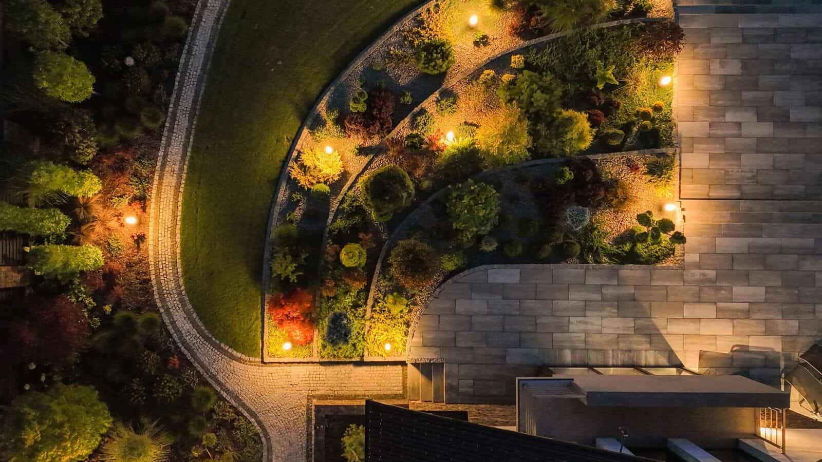 The Brilliance of Spokane Landscape Lighting | Wall & Company